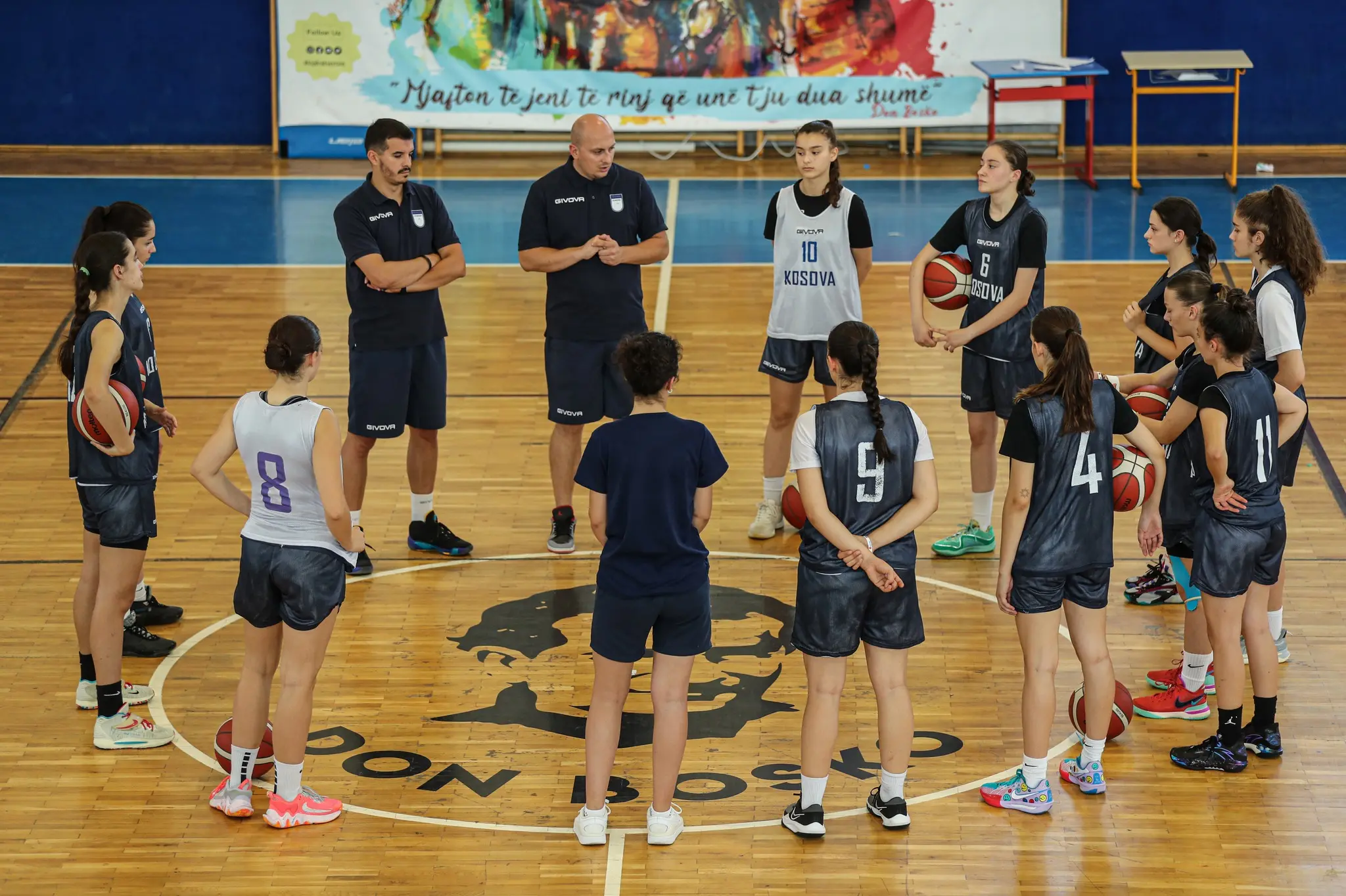 Pamje nga Stërvitja U-18 (F)